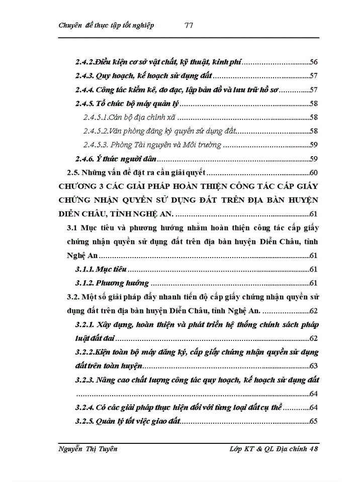 image for page Công tác cấp giấy chứng nhận quyền sử dụng đất trờn địa bàn huyện Diễn Chõu tỉnh Nghệ An