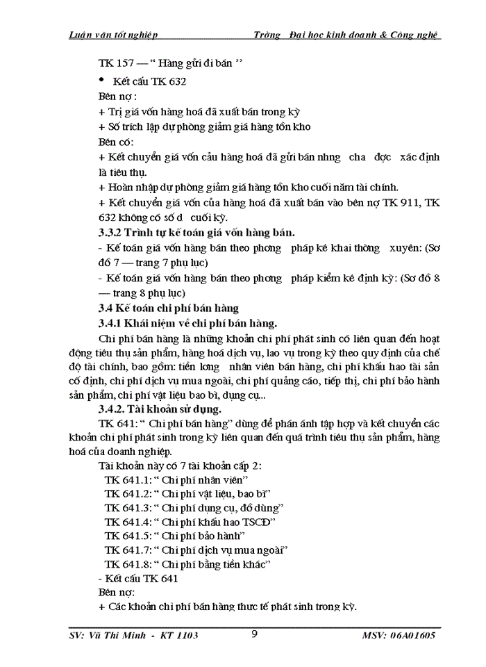 image for page Kế toán bán hàng và xác định kết quả bán hàng tại Công ty trách nhiệm hữu hạn sản xuất và thương mại Hải Long