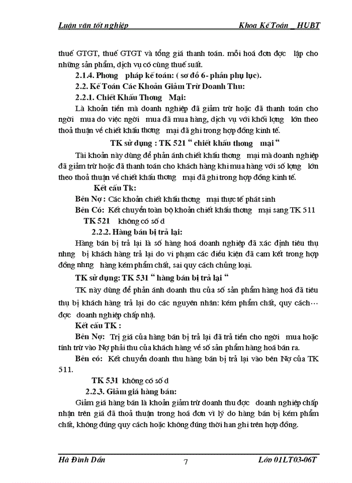 image for page Kế Toán Bán Hàng Và Xác Định Kết Quả Bán Hàng tại doanh nghiệp thương mại tư nhân số 1