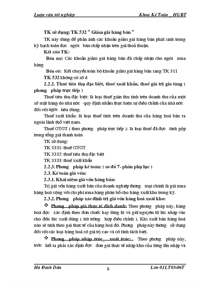 image for page Kế Toán Bán Hàng Và Xác Định Kết Quả Bán Hàng tại doanh nghiệp thương mại tư nhân số 1