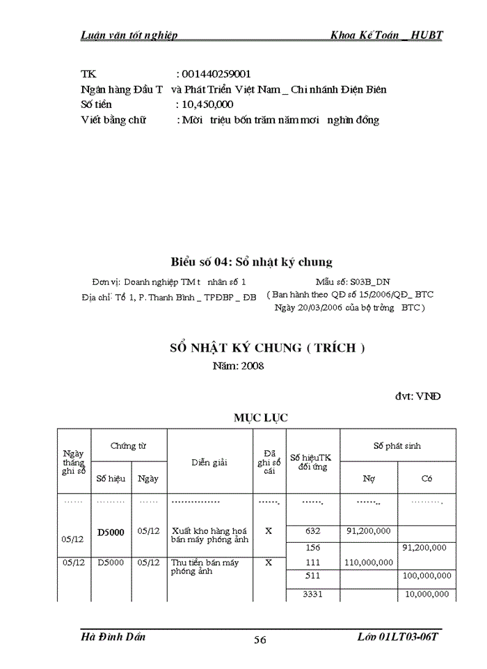 image for page Kế Toán Bán Hàng Và Xác Định Kết Quả Bán Hàng tại doanh nghiệp thương mại tư nhân số 1