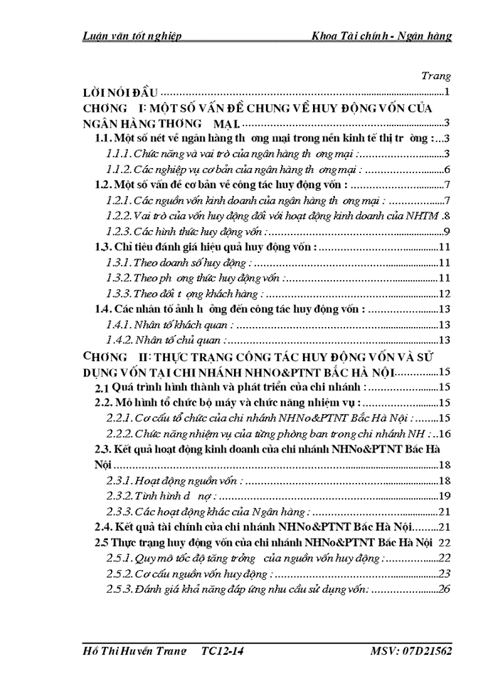 image for page Một số giải pháp nhằm nâng cao hiệu quả huy động vốn tại chi nhánh NHNo PTNT Bắc Hà Nội