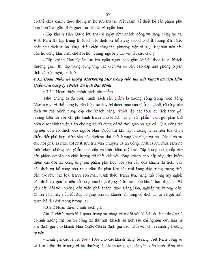 image for page Giải pháp markerting thu hỳt khách du lịch Hàn Quốc của công ty trách nhiệm hữu hạn thương mại dịch vụ và du lịch Đại Minh