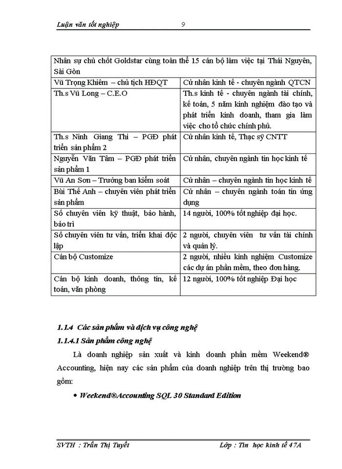 image for page ThS Xõy dựng hệ thống thụng tin quản lý khách hàng tại công ty cổ phần Sao vàng Việt Nam