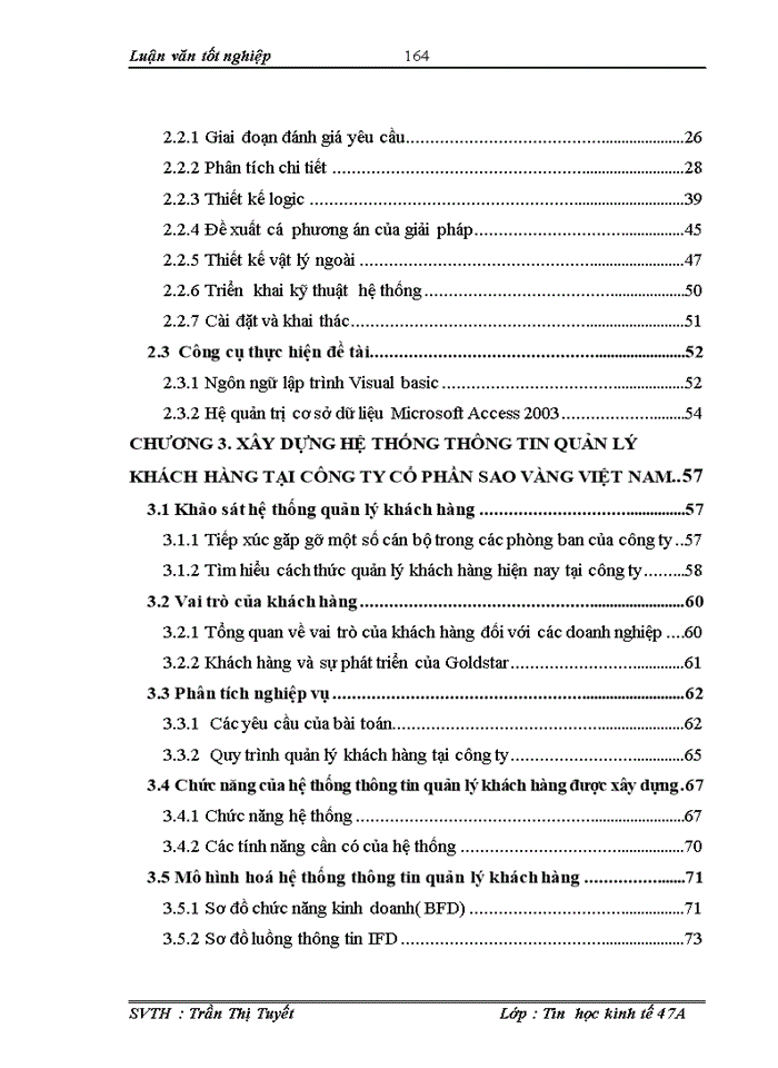 image for page ThS Xõy dựng hệ thống thụng tin quản lý khách hàng tại công ty cổ phần Sao vàng Việt Nam