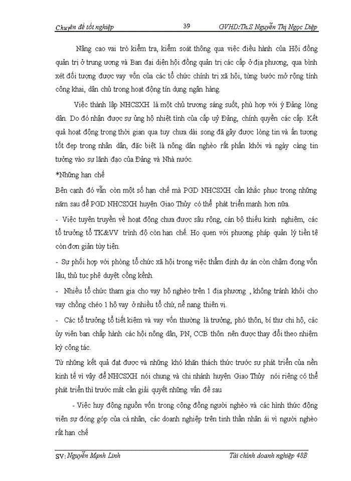 image for page Giải phap mở rộng hoạt cho vay ưu đói đối với hộ nghốo tại ngân hàng chính sỏch xó hội Phũng Giao dịch huyện Giao Thuỷ