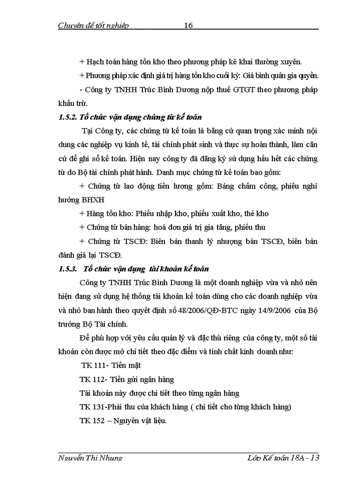 image for page Kế toán nguyờn vật liệu tại công ty trách nhiệm hữu hạn Trỳc bình Dương