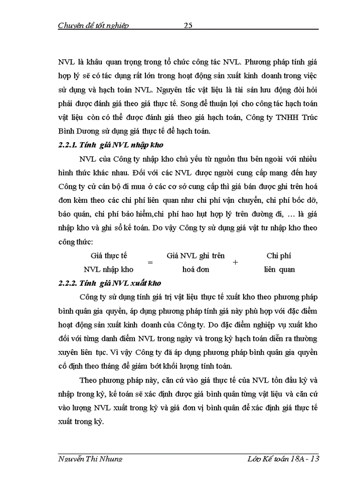 image for page Kế toán nguyờn vật liệu tại công ty trách nhiệm hữu hạn Trỳc bình Dương