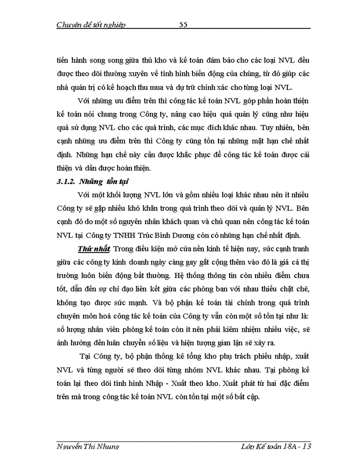 image for page Kế toán nguyờn vật liệu tại công ty trách nhiệm hữu hạn Trỳc bình Dương