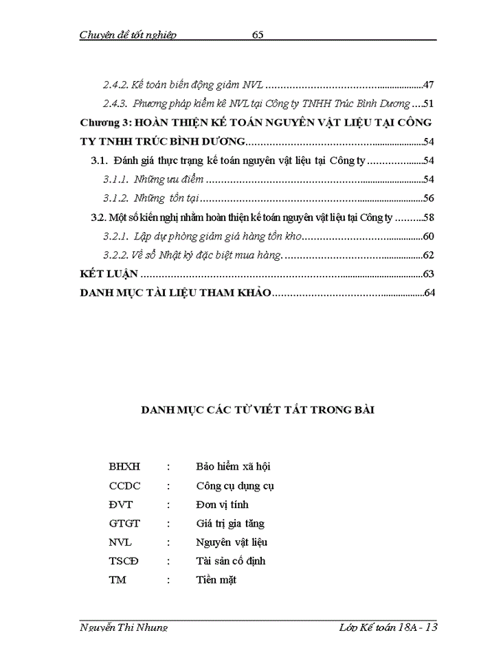 image for page Kế toán nguyờn vật liệu tại công ty trách nhiệm hữu hạn Trỳc bình Dương