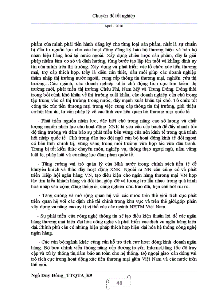 image for page Thực trạng và giải pháp nhằm mở rộng phát triển và hạn chờ́ rủi ro trong hoạt động thanh toán tín dụng chứng từ tại ngân hàng Đầu tư và phát triển tỉnh Hà Nam