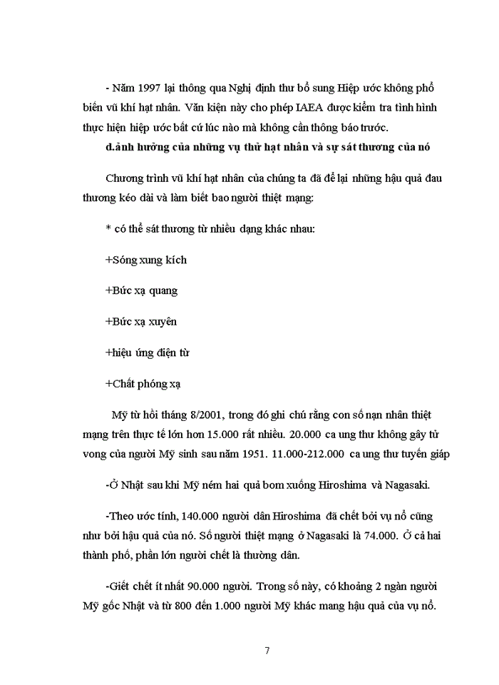 image for page Lịch sử phát triển của vũ khớ hạt nhân