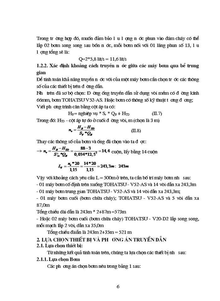 image for page Tính toán thiết kế hệ thống bơm ống dẫn nước
