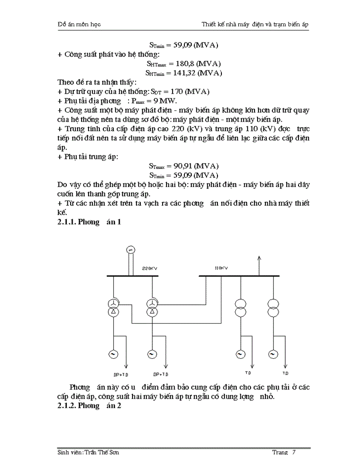 image for page Thiết kế phần điện cho nhà máy nhiệt điện Công suất 240MW