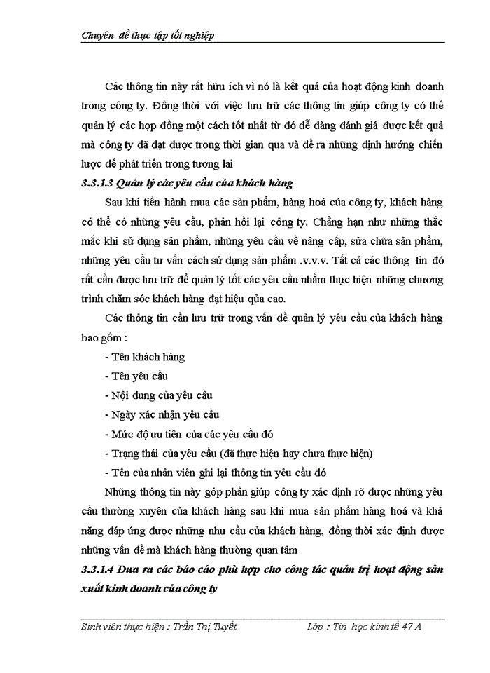 image for page THS Xõy dựng hệ thống thụng tin quản lý khách hàng tại công ty cổ phần Sao vàng Việt Nam