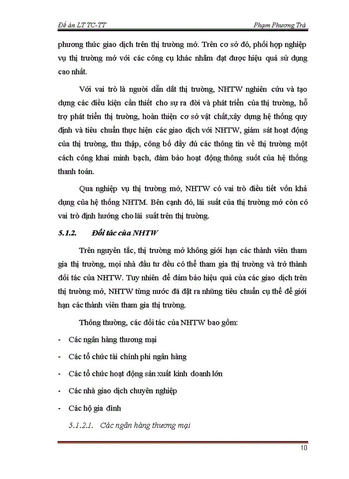image for page Nghiệp vụ thị trường mở và thực trạng hoạt động nghiệp vụ thị trường mở tại Việt Nam