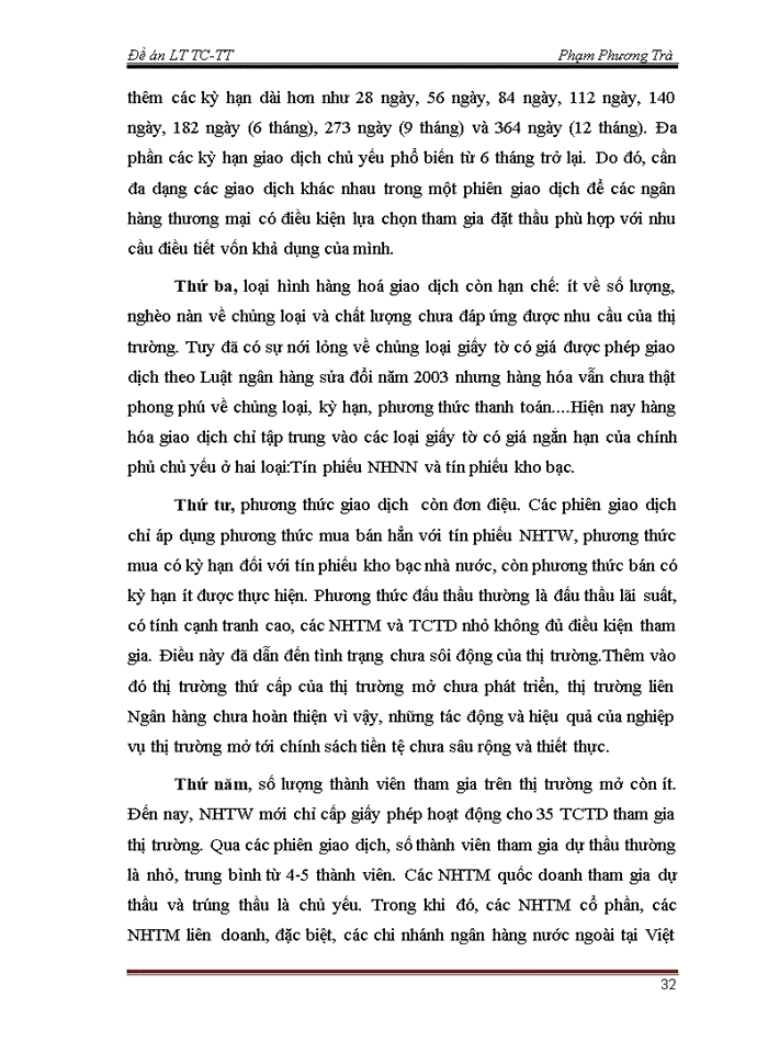 image for page Nghiệp vụ thị trường mở và thực trạng hoạt động nghiệp vụ thị trường mở tại Việt Nam