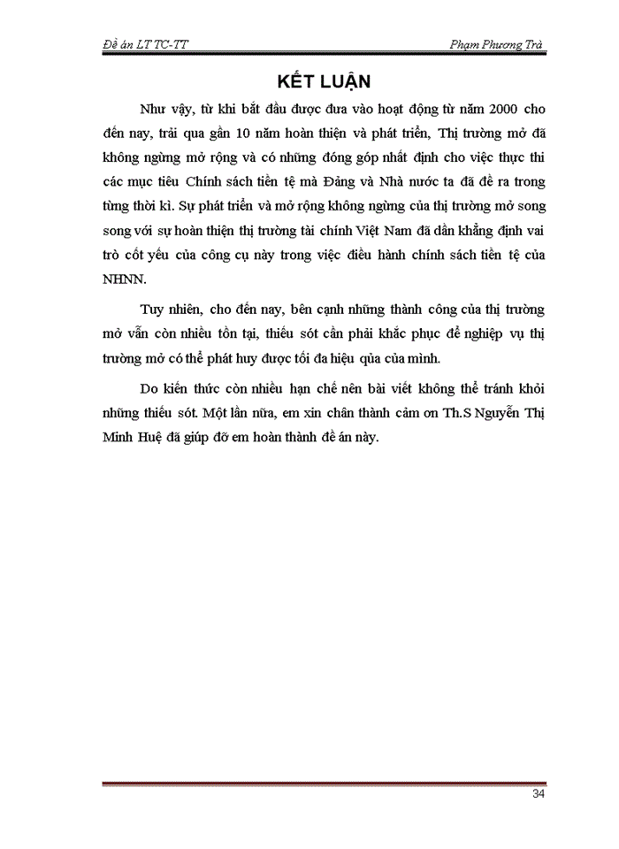 image for page Nghiệp vụ thị trường mở và thực trạng hoạt động nghiệp vụ thị trường mở tại Việt Nam