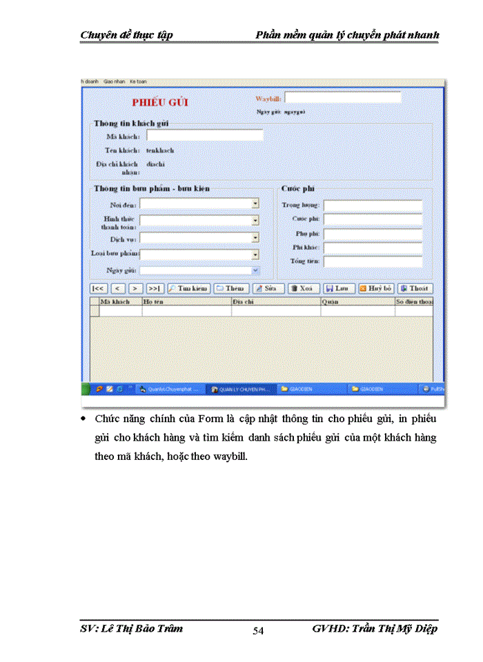 image for page XÂY DỰNG PHẦN MỀM QUẢN Lớ CHUYỂN PHÁT NHANH