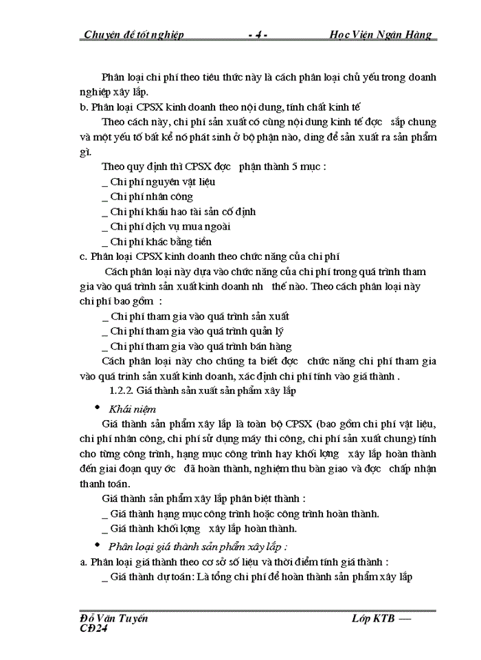 image for page Hoàn thiện công tác Kế toán tập hợp chi phớ sản xuất và tớnh giá thành sản phẩm xõy lắp