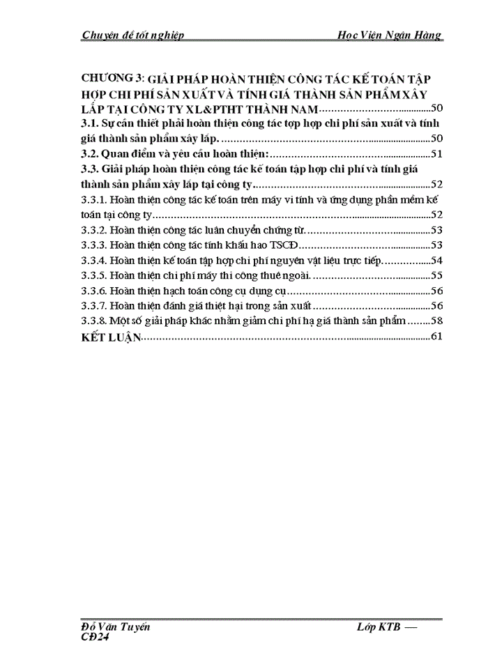 image for page Hoàn thiện công tác Kế toán tập hợp chi phớ sản xuất và tớnh giá thành sản phẩm xõy lắp