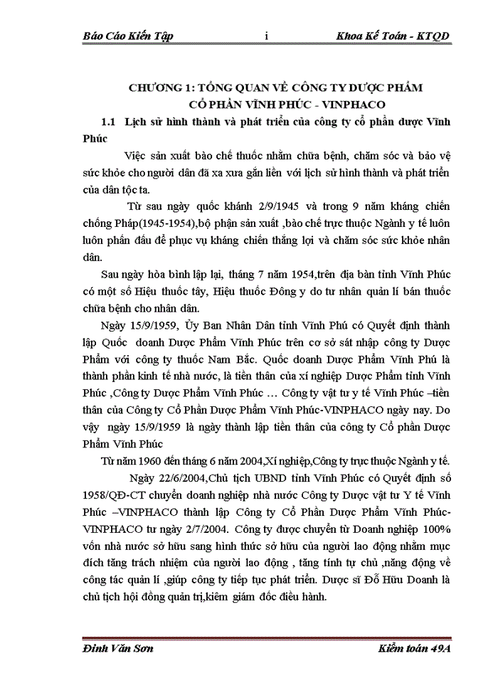 image for page THỰC TRẠNG TỔ CHỨC KẾ TOÁN TẠI CễNG TY DƯỢC PHẨM CỔ PHẦN VĨNH PHÚC VINPHACO