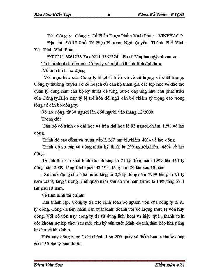 image for page THỰC TRẠNG TỔ CHỨC KẾ TOÁN TẠI CễNG TY DƯỢC PHẨM CỔ PHẦN VĨNH PHÚC VINPHACO