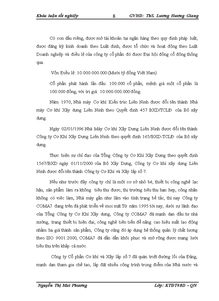 image for page CễNG TÁC THAM DỰ THẦU TẠI CễNG TY CỔ PHẦN CƠ KHÍ VÀ XÂY LẮP SỐ 7 COMA 7 THỰC TRẠNG VÀ GIẢI PHÁP