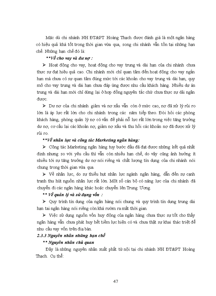 image for page GIẢI PHÁP NÂNG CAO HIỆU QUẢ TÍN DỤNG TRUNG VÀ DÀI HẠN TẠI NGÂN HÀNG ĐẦU TƯ VÀ PHÁT TRIỂN HẢI DƯƠNG CHI NHÁNH HOÀNG THẠCH