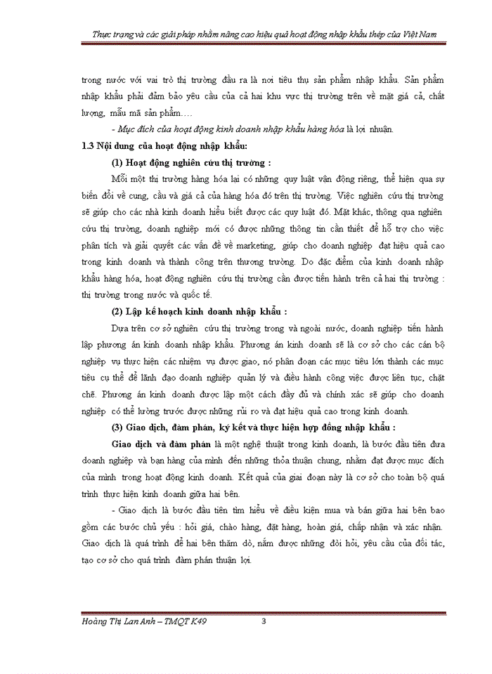 image for page Thực trạng và các giải pháp nhằm nừng cao hiệu quả hoạt động nhập khẩu thộp của Việt Nam