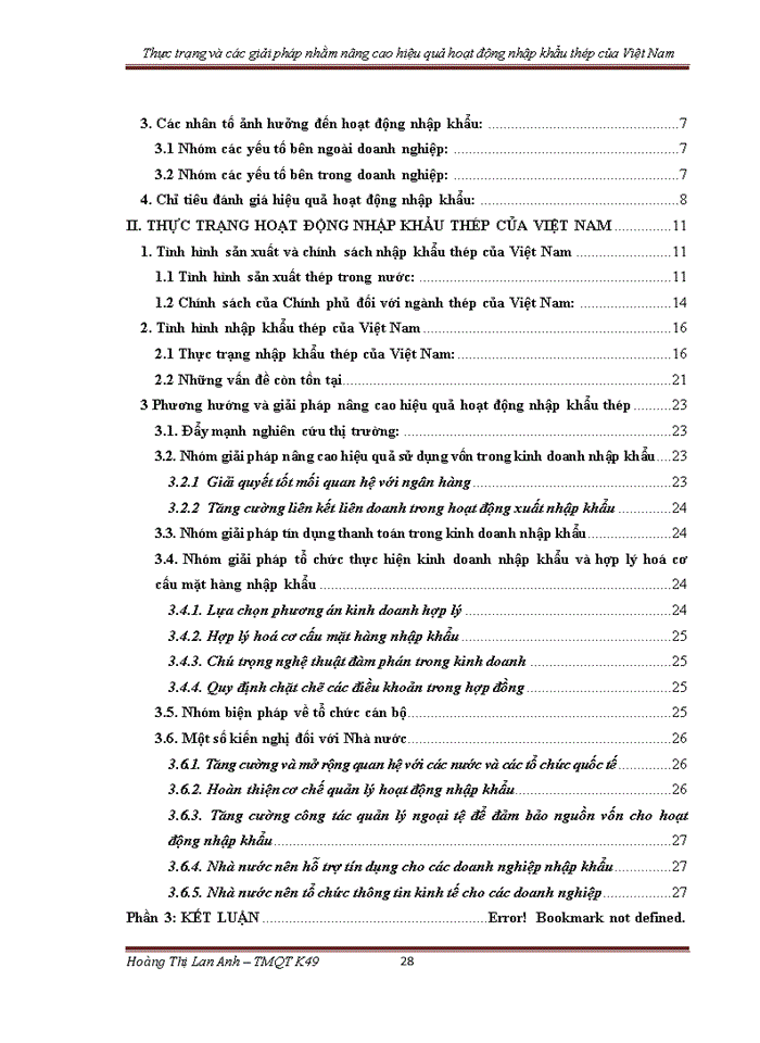 image for page Thực trạng và các giải pháp nhằm nừng cao hiệu quả hoạt động nhập khẩu thộp của Việt Nam