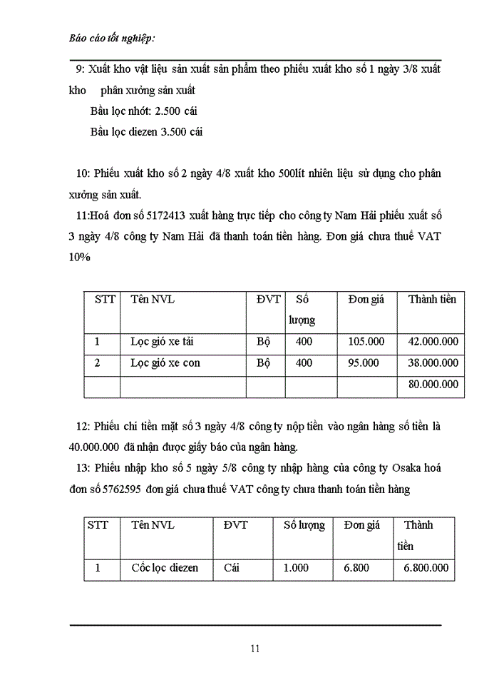 image for page Tổng hợp về công tác Kế toán tại công ty trách nhiệm hữu hạn Thương mại và dịch vụ Thỏi Dương trong tháng 8 năm 2007