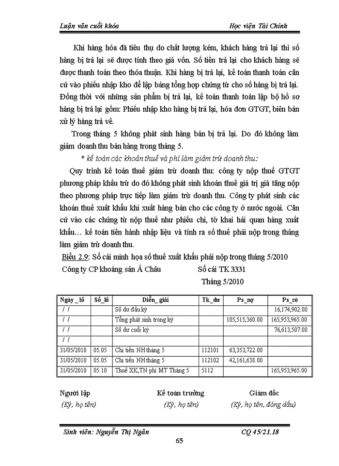 image for page Tổ chức kế toán thành phẩm tiêu thụ thành phẩm và xác định kết quả kinh doanh tại công ty Cổ phần Khoáng sản Á Châu