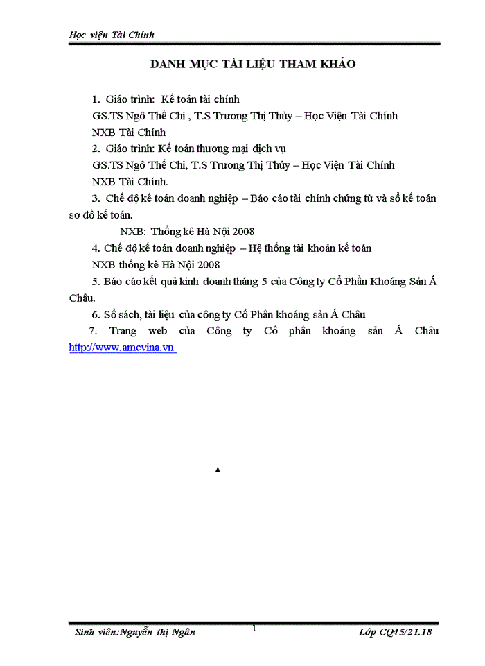 image for page Tổ chức kế toán thành phẩm tiêu thụ thành phẩm và xác định kết quả kinh doanh tại công ty Cổ phần Khoáng sản Á Châu