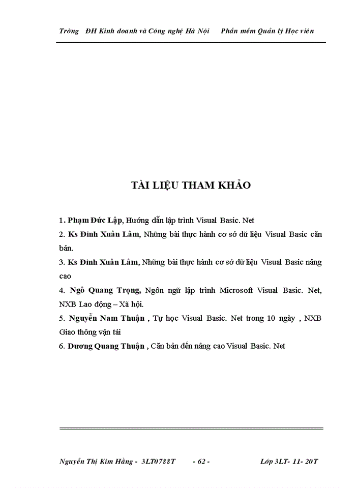 image for page Quản lý Học viên