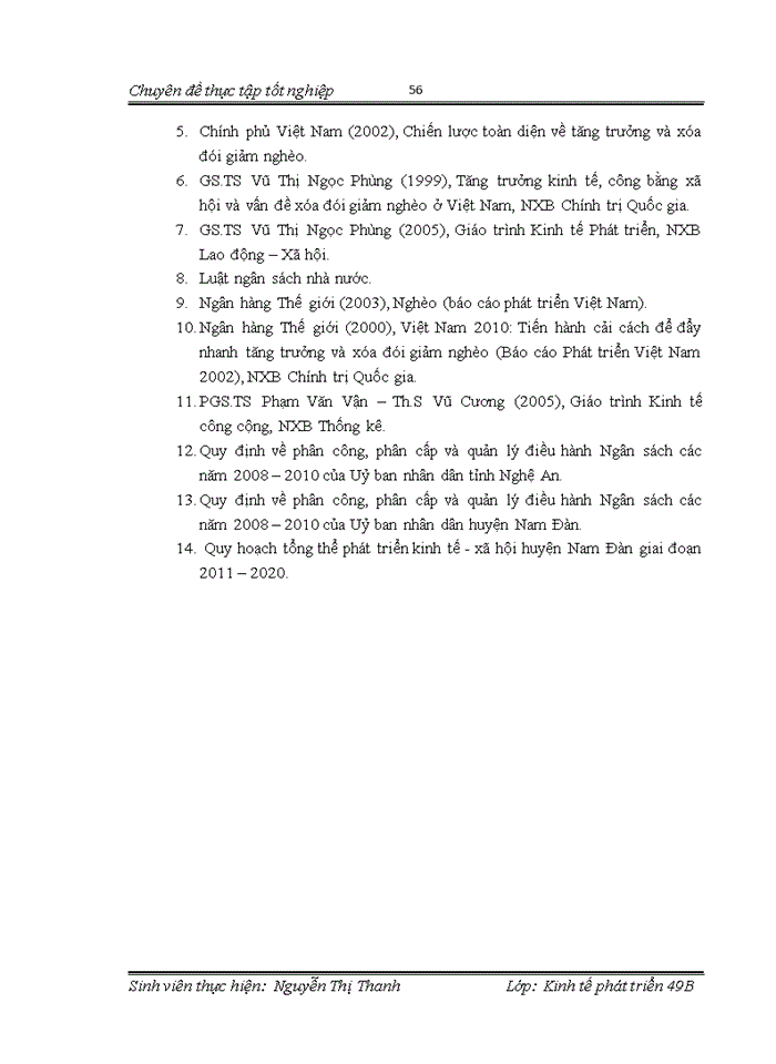 image for page Thẩm định tài chính dự án đầu tư tại NHTMCổ phần Nam Á - Chi nhánh Hà Nội