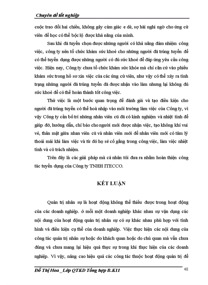 image for page Hoàn thiện công tác tuyển dụng nhân lực tại công ty trách nhiệm hữu hạn cơ khớ Việt Á