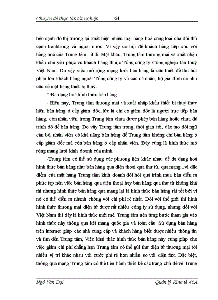 image for page Một số giải pháp về quản lý nhằm góp phần nâng cao hiệu quả hoạt động kinh doanh tại Trung tâm thương mại và xuất nhập khẩu thiết bị thuỷ