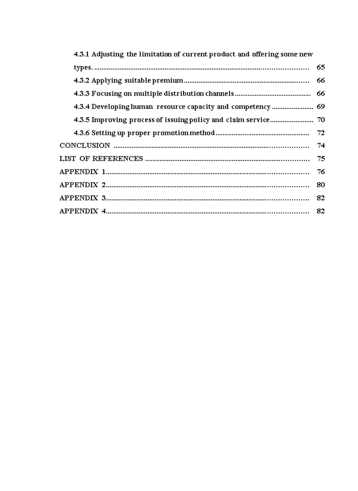 image for page THEORETICAL BACKGROUND ON MAKETTING MIX FOR TRAVEL INSURANCE tiếng anh
