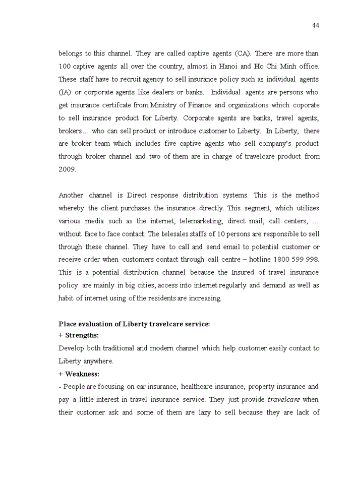 image for page THEORETICAL BACKGROUND ON MAKETTING MIX FOR TRAVEL INSURANCE tiếng anh