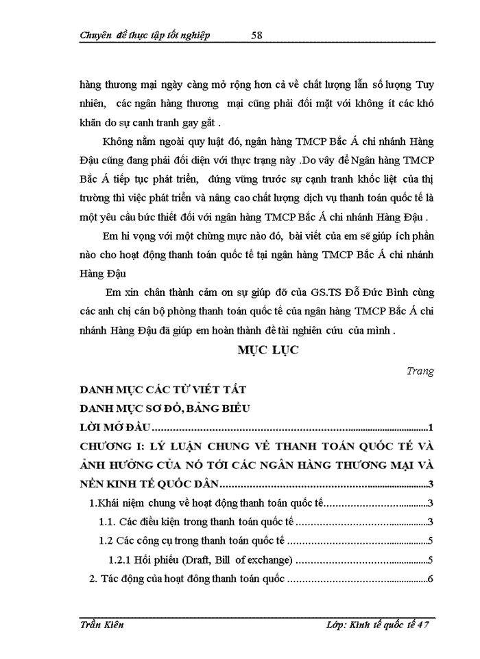 image for page Phát triển và nâng cao chất lượng dịch vụ thanh toán quốc tế taị Ngân hàng TMCổ phần Bắc Á chi nhánh Hàng Đậu