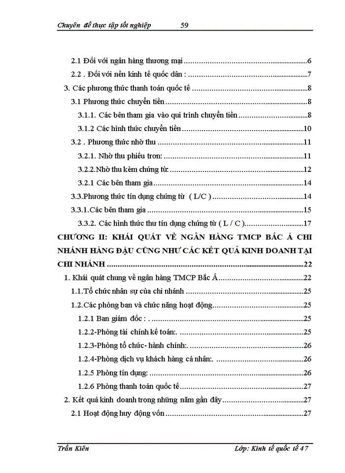 image for page Phát triển và nâng cao chất lượng dịch vụ thanh toán quốc tế taị Ngân hàng TMCổ phần Bắc Á chi nhánh Hàng Đậu