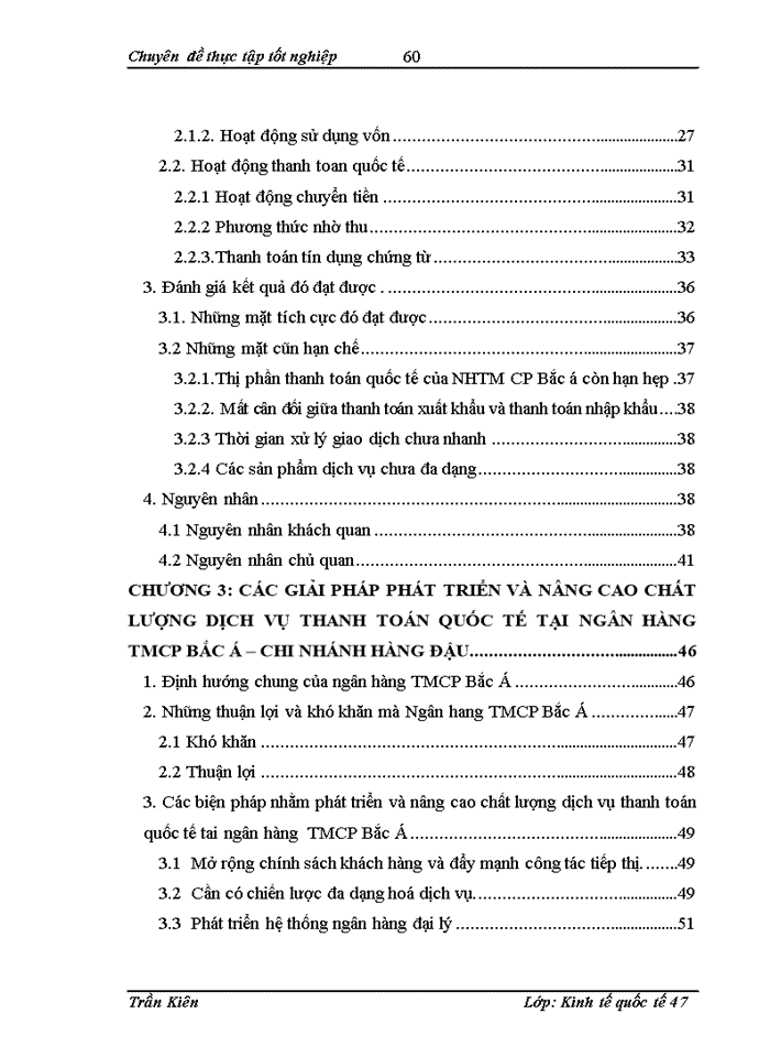 image for page Phát triển và nâng cao chất lượng dịch vụ thanh toán quốc tế taị Ngân hàng TMCổ phần Bắc Á chi nhánh Hàng Đậu