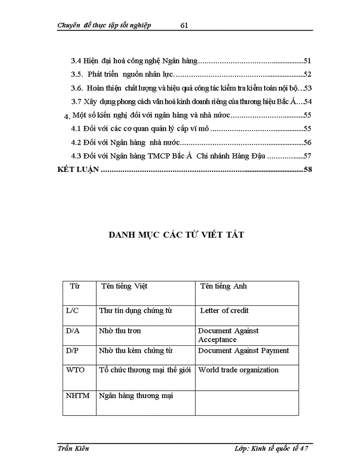 image for page Phát triển và nâng cao chất lượng dịch vụ thanh toán quốc tế taị Ngân hàng TMCổ phần Bắc Á chi nhánh Hàng Đậu