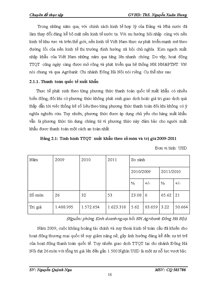 image for page Nâng cao hiệu quả hoạt động thanh toán quốc tế tại Ngân hàng NN PTNT Đông Hà Nội và định hướng đến năm 2020