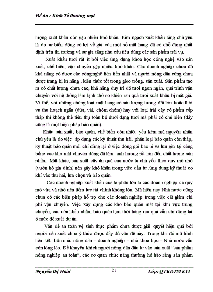 image for page Giải pháp đẩy mạnh xuất khẩu rau quả của Việt Nam