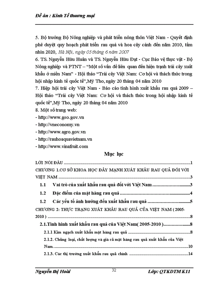 image for page Giải pháp đẩy mạnh xuất khẩu rau quả của Việt Nam