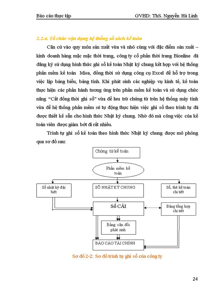 image for page Hoàn thiện công tác kế toán chi phí và tính giá thành sản phẩm của công ty cổ phần thời trang Bionline