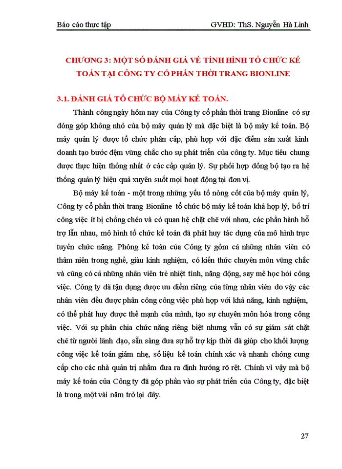 image for page Hoàn thiện công tác kế toán chi phí và tính giá thành sản phẩm của công ty cổ phần thời trang Bionline