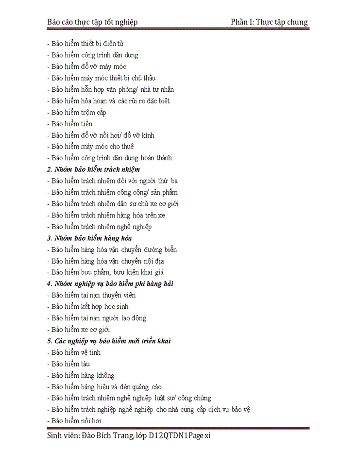 image for page Báo cáo Công Ty Bảo Hiểm Bưu Điện Hà Thành